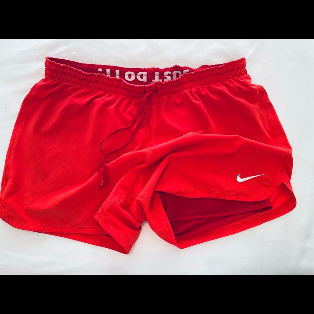 Nike - Women’s - Dri-Fit - Athletic Shorts - 2 in 1 - Lined w/ Compression Short